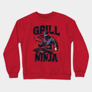 Grill Ninja T-shirt – Black Belt BBQ Crewneck Sweatshirt